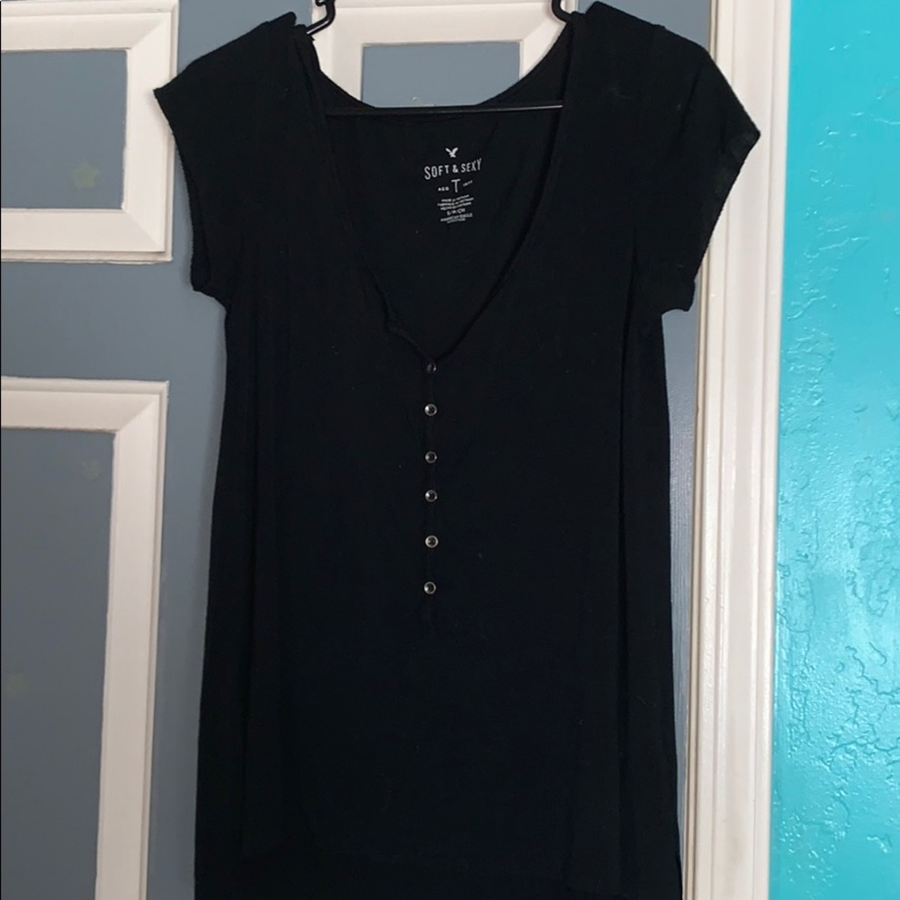 Super comfy button up American Eagle shirt